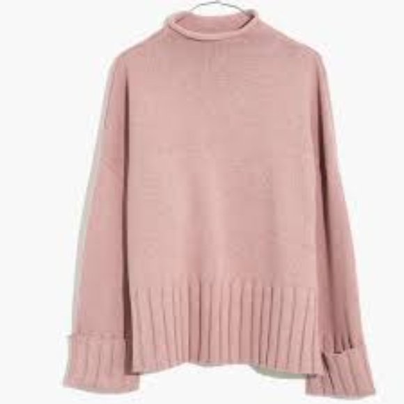 Madewell Glenmoor Mockneck Sweater NWT - Picture 2 of 3